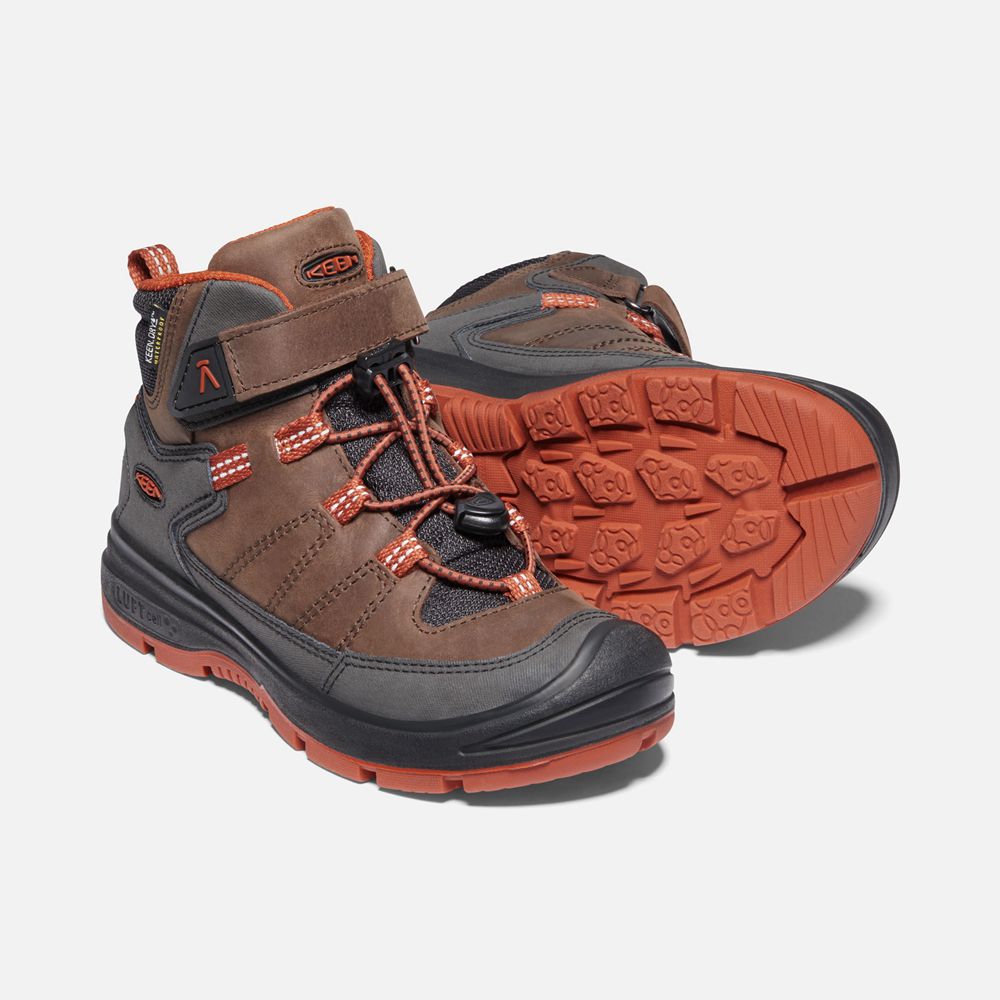 Cizme Keen Romania Copii Maro Redwood Waterproof 2871-ZJEUS